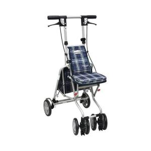 島製作所 シルバーカー マーチS [歩行 介護 シニア 手押し車] 小花