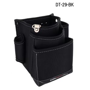 E-Value 腰袋 3段 EDK-2D GR 釘袋 電工袋 工具差し ツールケース 工具