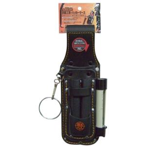 玄人職人 黒革 鉄筋工具・ハッカー差し KSK-04 大工道具 工具袋 小物
