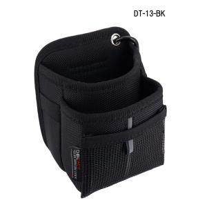 DBLTACT(ダブルタクト) 腰袋 2段(200mm/150mm) ブラック [作業用品