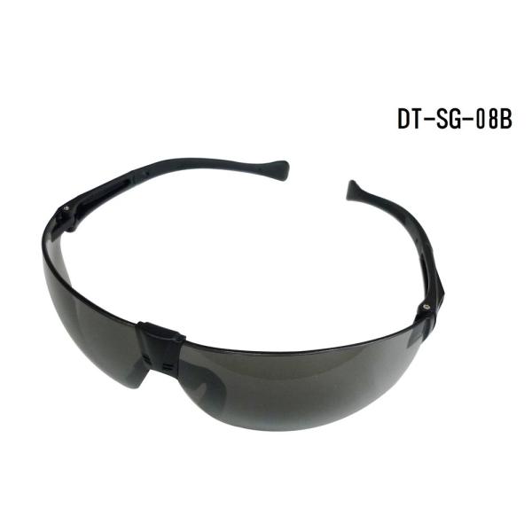 DBLTACT(ダブルタクト) 保護メガネ ブラック [作業 セーフティゴーグル 安全 紫外線カット...