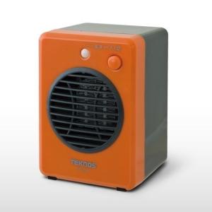 TEKNOS テクノス ミニセラミックヒーター 300W オレンジ TS-320