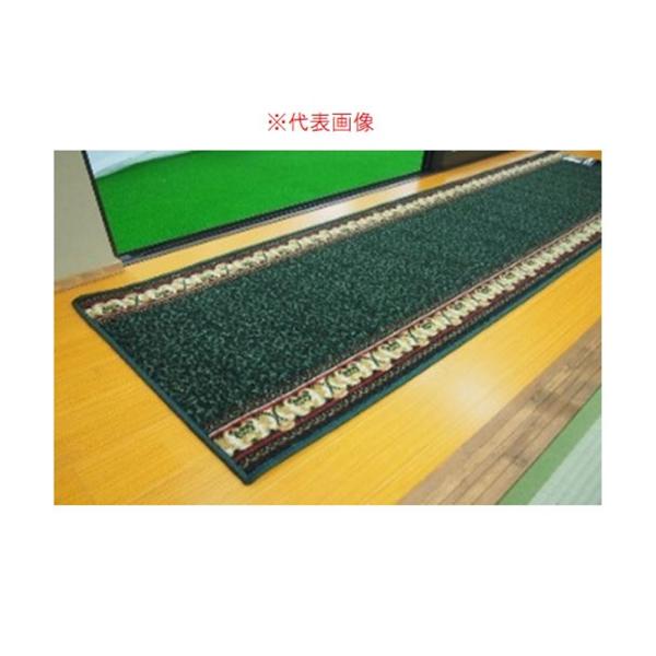 【お取り寄せ】萩原 タフトプリント廊下敷き アイラス 67×180cm GR