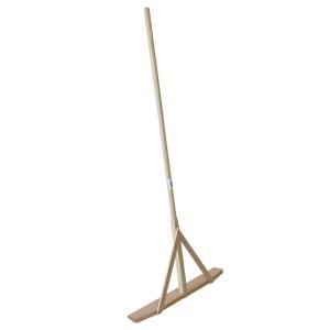 金象PRO PROLINE スチールマルチ板レーキ 幅36×全長147cm [砕石ならし