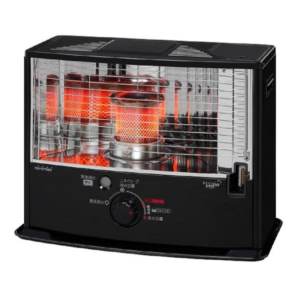 トヨトミ 反射形 石油ストーブ [暖房 タンク容量4.0L 木造(戸建)8畳まで コンクリート(集合...