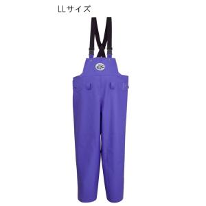 カジメイク 1030 匠EXサロペット 肩ベルト&バックル調節  LL ブルー