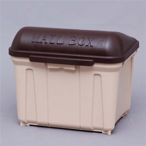 アイリスオーヤマ ネット通販ポスト（郵便受け・宅配ボックス）　ブラウン/ベージュ H-NB30