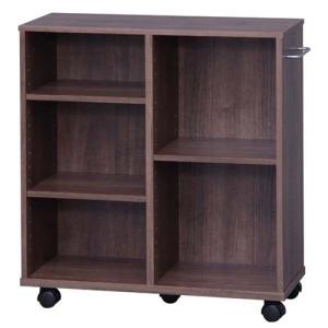 木製本棚 収納家具 マルチ収納ラック (20cm幅) ラック 木製 本棚 組立ラック