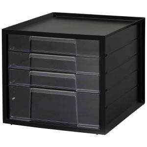 アイリスオーヤマ ワイドテーブルチェスト [収納 引き出し 机 A4 書類