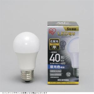 アイリスオーヤマ LED電球 E26 広配光 40形 昼光色 485lm LDA4D-G-4T5｜yamakishi