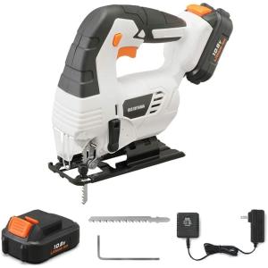アイリスオーヤマ 充電式ジグソー 10.8V バッテリー付き [DIY 木工 切断 のこぎり] JJS101 爆買