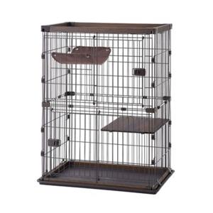 ウッドワンサークル キャット 2段 KJセット : ペットの専門店コジマ