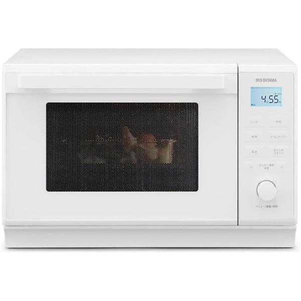 アイリスオーヤマ スチームオーブンレンジ 24L ホワイト [キッチン 調理 家電 温め 解凍 ごは...