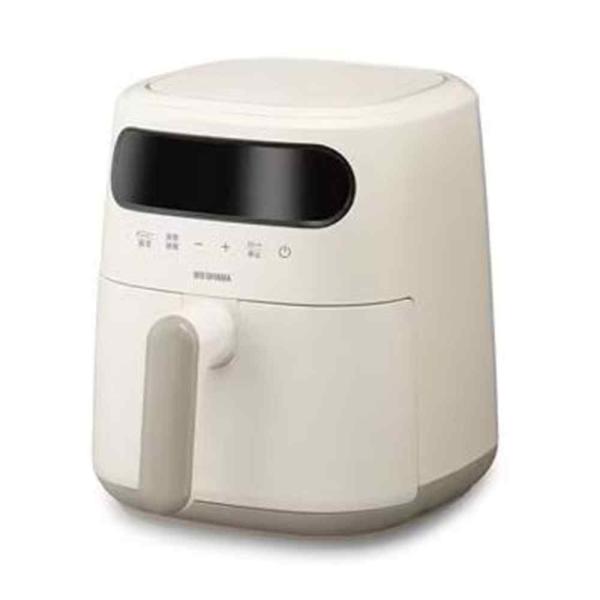 アイリスオーヤマ 過熱水蒸気エア フライヤー アイボリー [調理家電 キッチン 揚げ物 焼き芋 スチ...