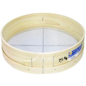 深型　丸木枠 直径約30cm　荒目ふるい 楽天市場】木枠ふるい 7寸 20目 (約1.5mm角 亜鉛網) [丸型 篩