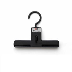 シンコハンガー F-Fit ボトムクリッパー [ハンガー ズボン スラックスハンガー 物干し 収納] ブラック 爆買