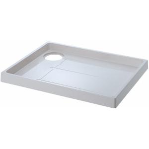 KAKUDAI 洗濯機用防水パン 426-421-RW ホワイト 800X640 カクダイ（KAKUDAI） 洗濯機用防水パン ホワイト 800×640×63 426-421