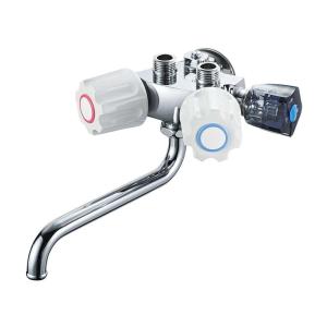□SANEI シングル浄水器付ワンホールスプレー混合栓 （品番