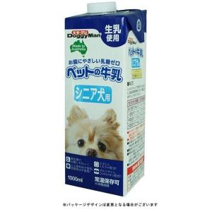 ドギーマン ペットの牛乳シニア犬用 [ドッグフード ミルク] 1000ml｜yamakishi