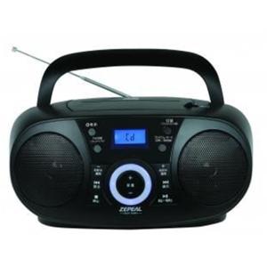 ZEPEAL（ゼピール） CDラジオ BK DCR-WS210-BK : コジマYahoo!店