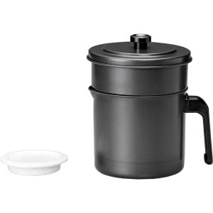 エコラロッカ 深型油受けフッ素オイルポット 1.3L DER-5228 ( 1コ入