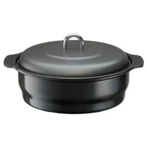 高木金属 ホーロー 焼いも器 22cm 石付き HA-YM