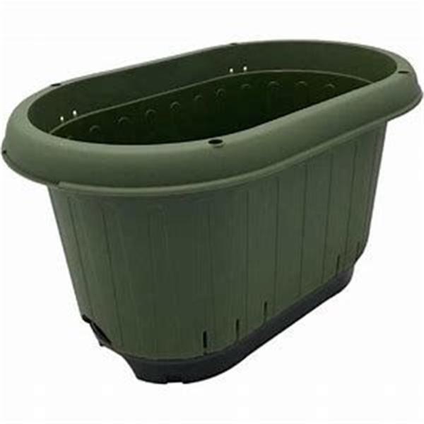 グリーンパル トレー付スリットプランター470 [園芸 ガーデニング 植木鉢 プランター 寄せ植え ...