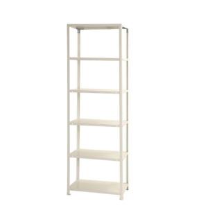 キタジマ スチールラック スマートラック 白 6段【北海道・沖縄・離島配送不可】【時間帯指定不可】【同梱不可】 NSTR-746 幅700mm 【C】【代引不可】 爆買