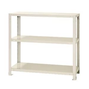 キタジマ スチールラック スマートラック 白 3段 NSTR-254 幅800mm