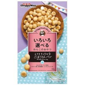 ドギーマン(DoggyMan) ドギースナック バリュー とてもちっちゃなごほうびパン [ドッグフード 犬用 おやつ しつけ] 60g 爆買