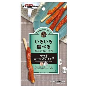 ドギーマン(DoggyMan) ドギースナック バリュー ササミロールスティック [ドッグフード 犬用 おやつ] 4本 爆買