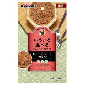 ドギーマン(DoggyMan) ドギースナック バリュー レバーふりふり 野菜入り [ドッグフード 犬用 おやつ 国産 トッピング ふりかけ] 50g 爆買