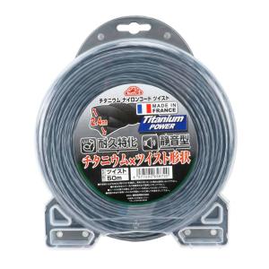 浅香工業 金象印 草刈り専用ナイロンコード メタリック ツイストタイプ