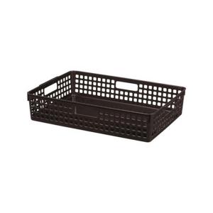 ヒマラヤ フィットバスケット ワイド [収納 カラーボックス 片付け] ブラウン 爆買