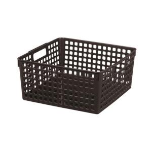 ヒマラヤ フィットバスケット スクエア [収納 カラーボックス 片付け] ブラウン 爆買