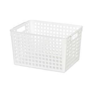 ヒマラヤ フィットバスケット ハーフ [収納 カラーボックス 片付け] ホワイト 爆買