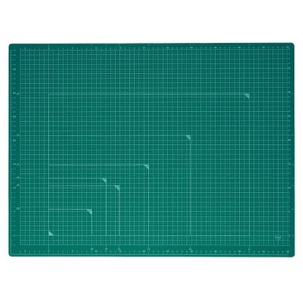 プラス カッティングマット (カッターマット)  A2 グリーン CS-A2
