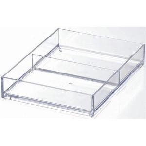 吉川国工業所 システムトレーA6 2分割 クリア LM-T12 爆買