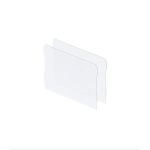 吉川国工業 ブリックス 9105 仕切り板 (ミニ S用 クリア) [収納ケース 小物入れ 仕切り] 2枚組