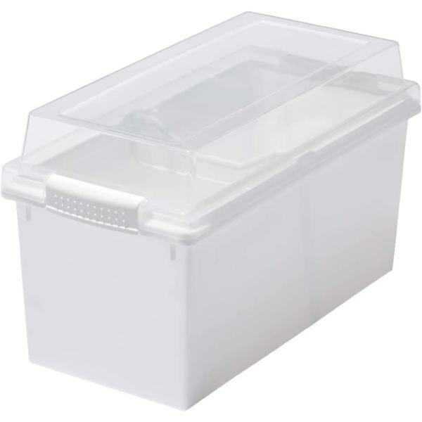 吉川国工業所 Like-it メディアケース CD/DVD ホワイト [収納 整理 保存 リビング]...