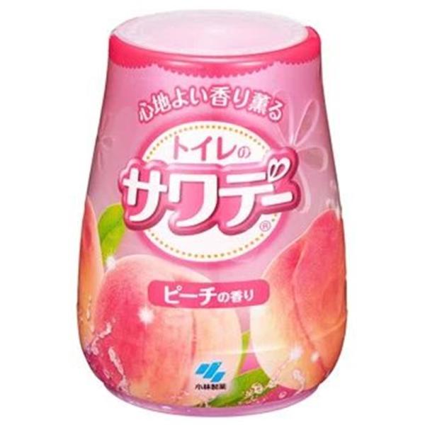 小林製薬 トイレ用 サワデー ピーチの香り [芳香 消臭剤] 140g