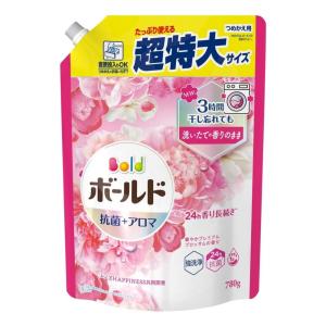 P&G ボールドジェル 華やかプレミアムブロッサムの香り (つめかえ用) 超特大サイズ [洗濯 洗剤 液体洗剤] 780g｜yamakishi