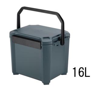値下げ 座れる クーラーボックス 26L インディゴグレー 日本製