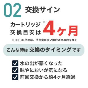 JF-21-T 浄水カートリッジ 3本セット ...の詳細画像3