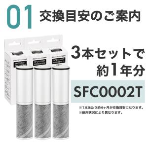 SFC0002T 浄水器 カートリッジ BSC...の詳細画像1