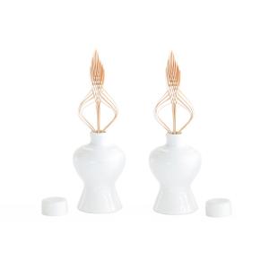 真鍮 熨斗口 神酒口 2対 瓶子 燭台 神具 神棚 神具 仏具 やまこう 熨斗口 神酒口 4寸 2個組 （ のしぐち みき