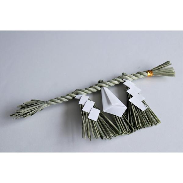 しめ縄 しめなわ 日本製 国産 しめ縄飾り 注連縄 正月飾り 藁製 牛蒡型 ごぼう 垂れ 3本 工房...