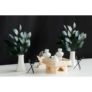 神具セット 13品目 ■ 高杯仕様 ■ ひのき 遠山三宝付