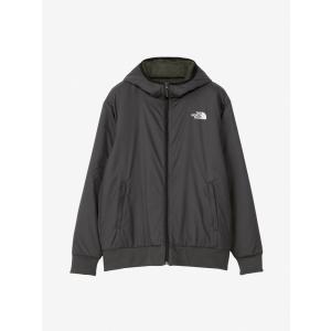 【2023秋冬】THE NORTH FACE　NT62289　Reversible Tech Air Hoodie　リバーシブルテックエアーフーディ アスファルトグレー×ミックスチャコール(AC)