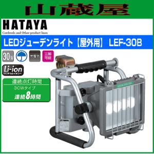 ハタヤ LEDジューデンライト[屋外用] 30Wタイプ LEF-30B｜yamakura110